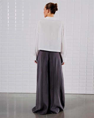 Quine Cropped Skjorte